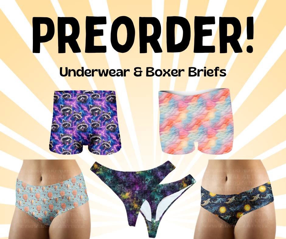 Pixie Preorder Undies Run 382 ~ Closes 10-28