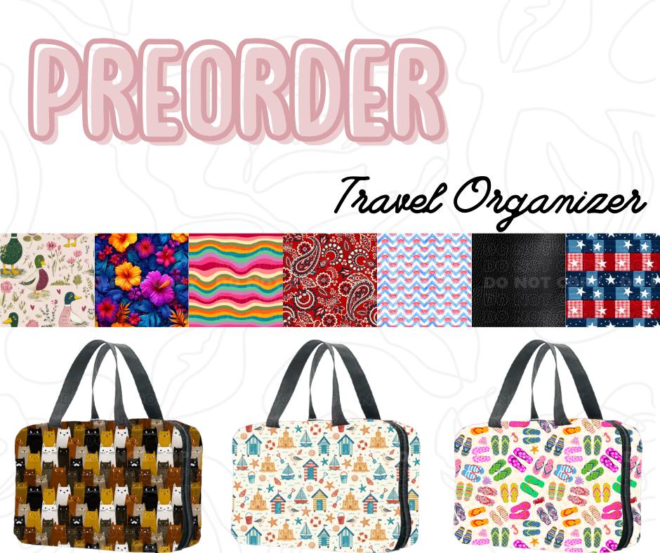 Travel Org Preorder Run 447 ~ Closes 3-30
