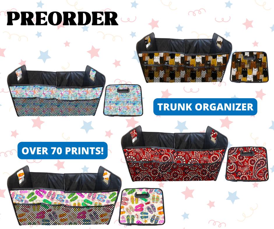 Trunk Organizer Preorder Run 449 ~ Closes 4-2