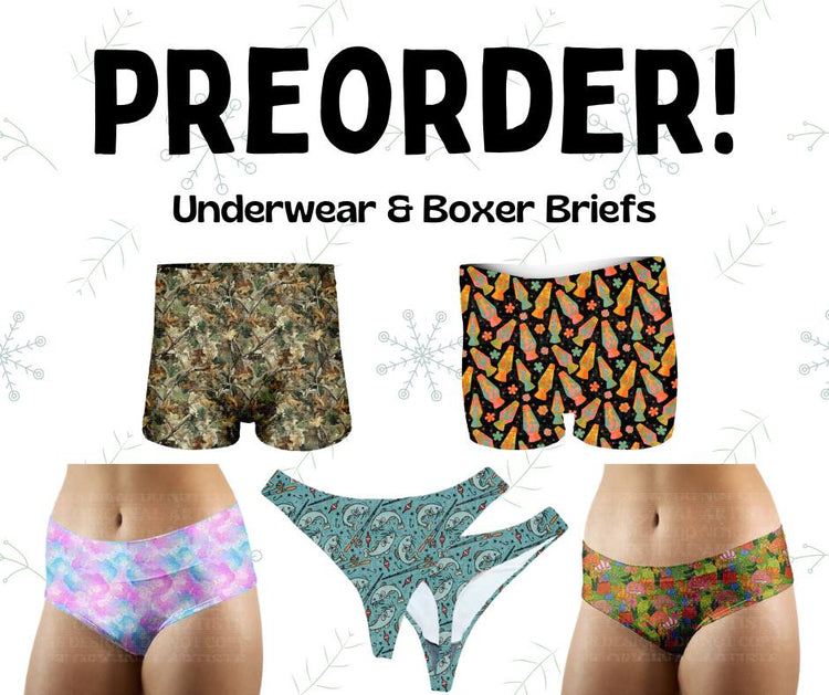 Underwear Run 369 ~ Closes 9-29