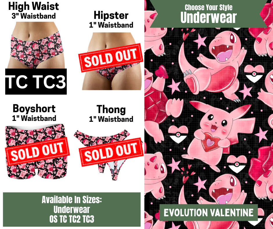 Evolution Valentine High Waist Underwear