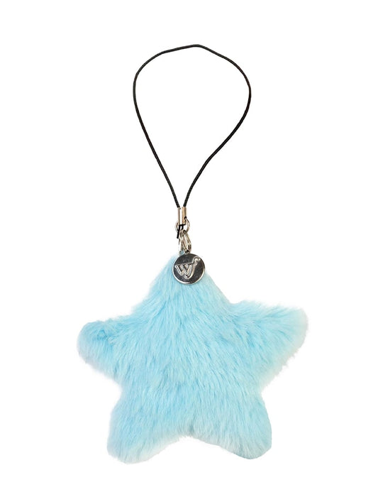 Fluffy Star Charm | Blue - Alonna's Legging Land