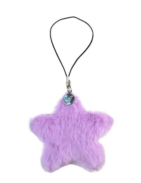 Fluffy Star Charm | Purple - Alonna's Legging Land