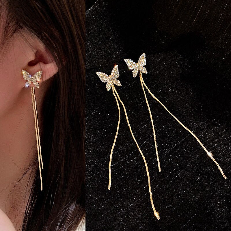 BUTTERFLY EARRINGS (PAIR) - Alonna's Legging Land