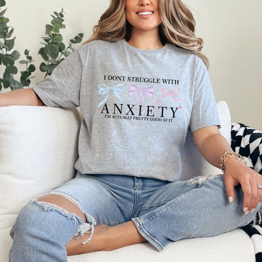 Anxiety Tee - Choose your Color
