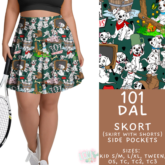 Batch #472 - Magical Faves 16 - Closes 1/5 - ETA late Feb - 101 Dal Skort