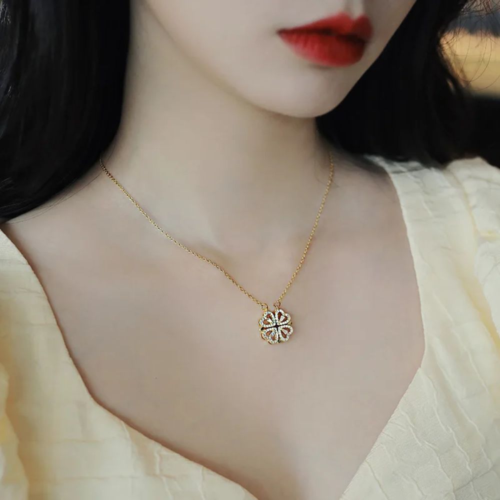FOUR-WAY HEART NECKLACE - Alonna's Legging Land
