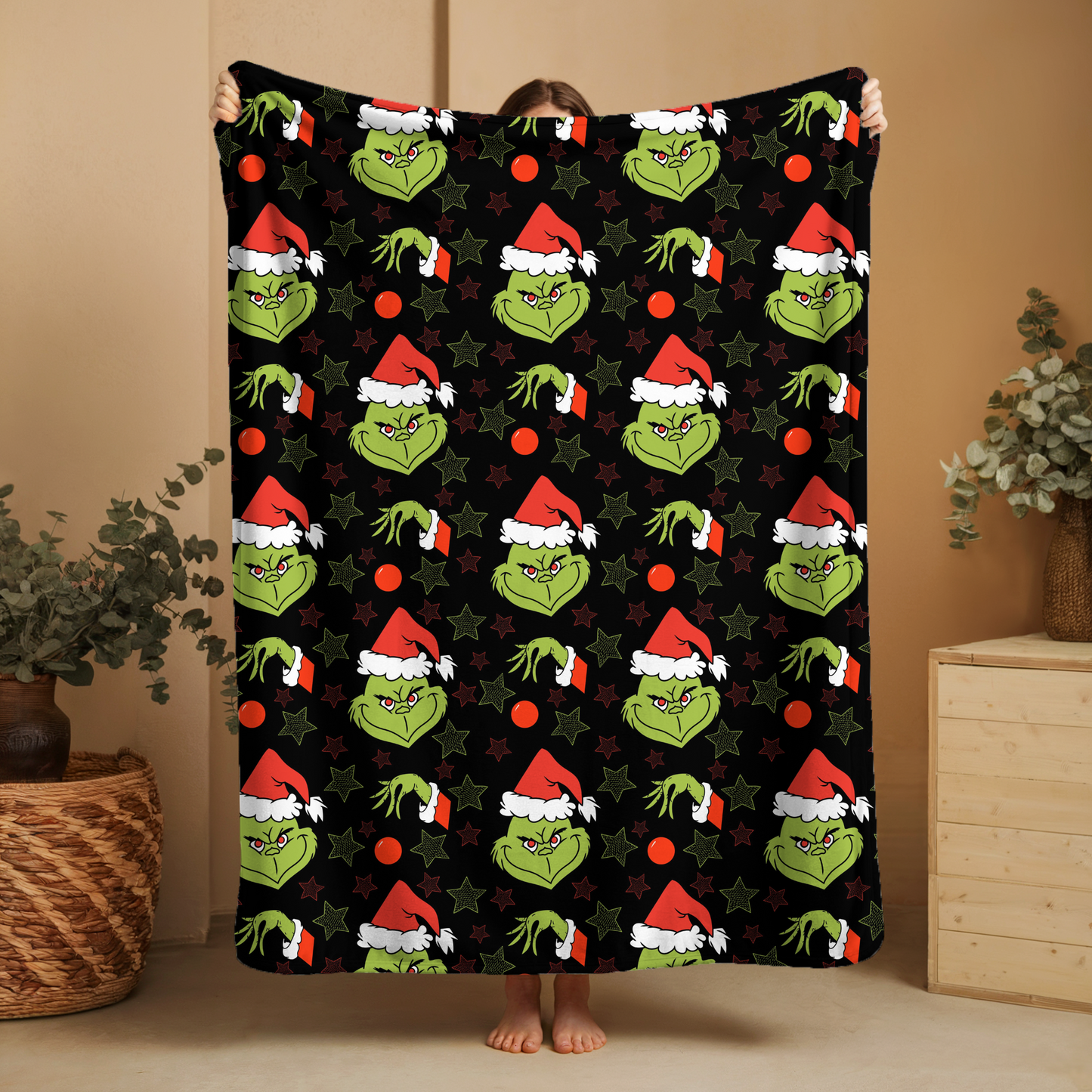 Green Smirk 60x50 Blanket | Run ends 9/26 | ETA 45 Days