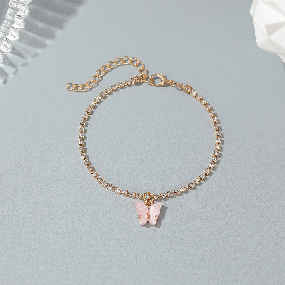 BUTTERFLY GOLD ANKLET