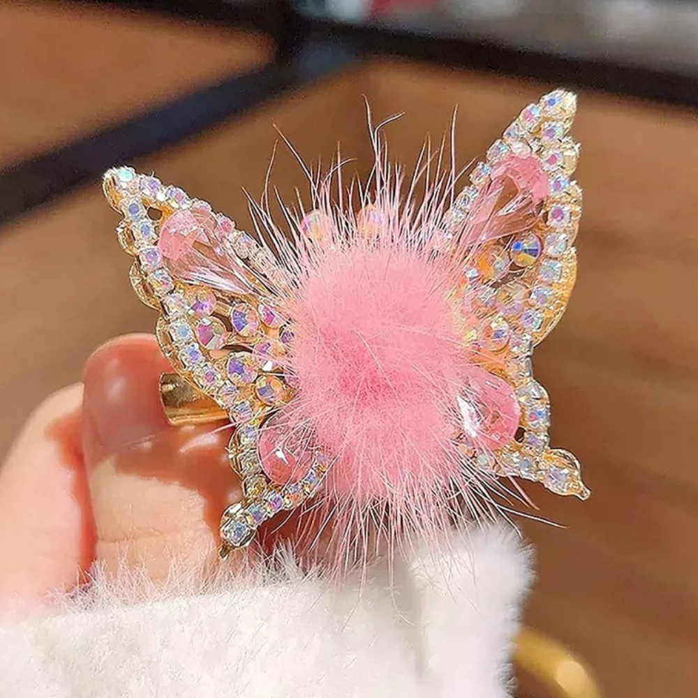 SWEET BUTTERFLY HAIR CLIP - Alonna's Legging Land