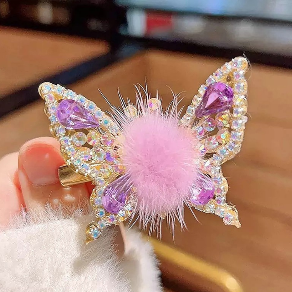 SWEET BUTTERFLY HAIR CLIP - Alonna's Legging Land