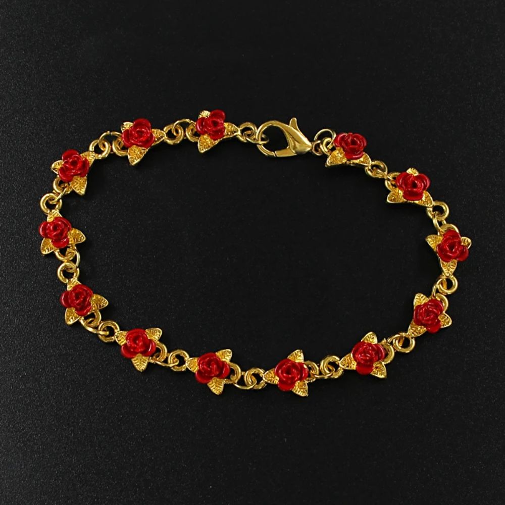 ROSE BRACELET (ADJUSTABLE)