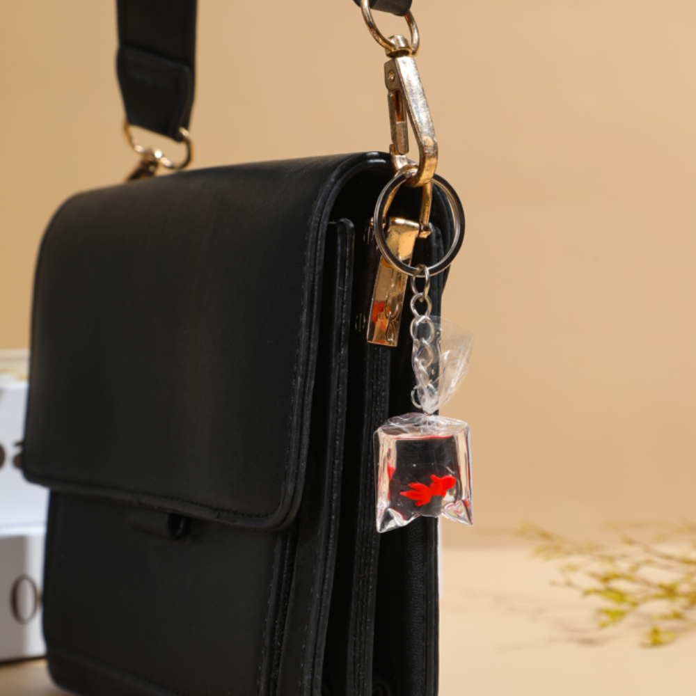 GOLDFISH KEYCHAIN - Alonna's Legging Land