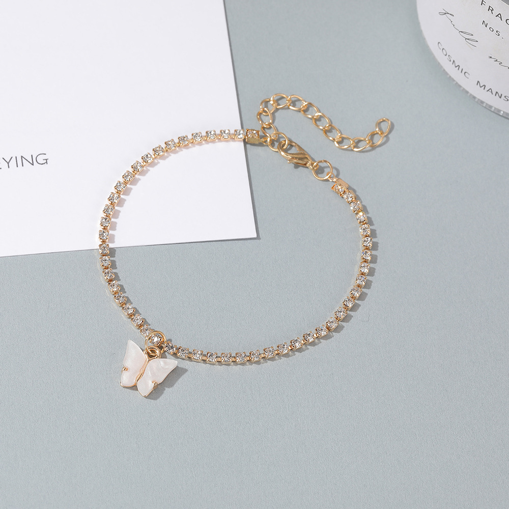 BUTTERFLY GOLD ANKLET