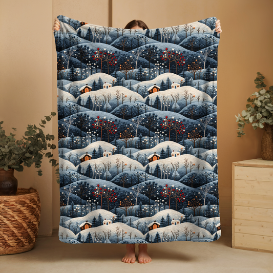 Winter Hills 60x50 Blanket | Run ends 9/26 | ETA 45 Days