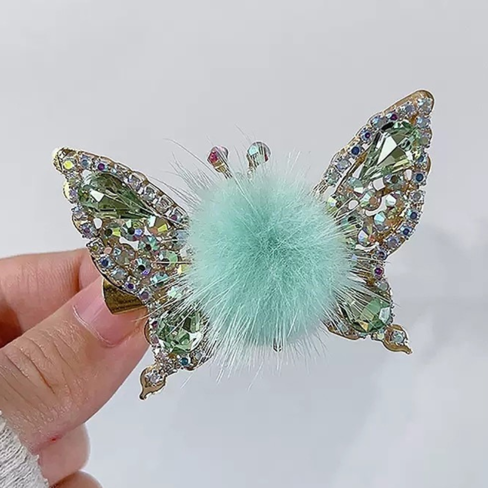 SWEET BUTTERFLY HAIR CLIP - Alonna's Legging Land