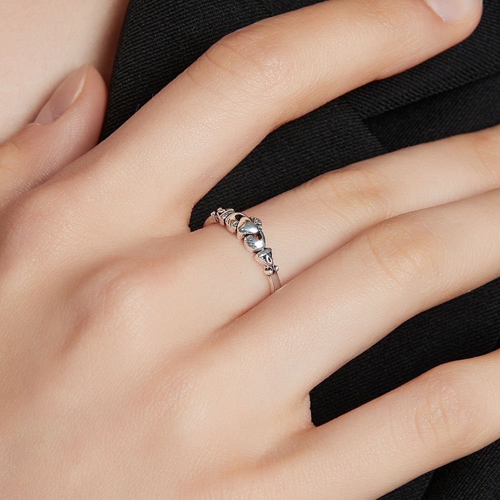 CELTIC CLADDAGH SILVER RING (ADJUSTABLE) - Alonna's Legging Land
