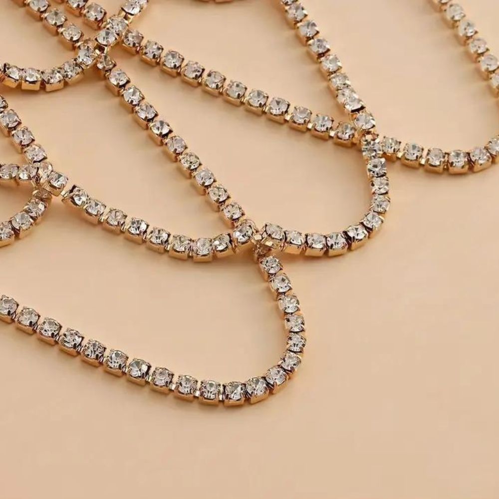 DIAMOND THIGH CHAIN (ADJUSTABLE) - Alonna's Legging Land