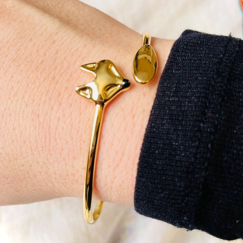 GOLD FOX BANGLE