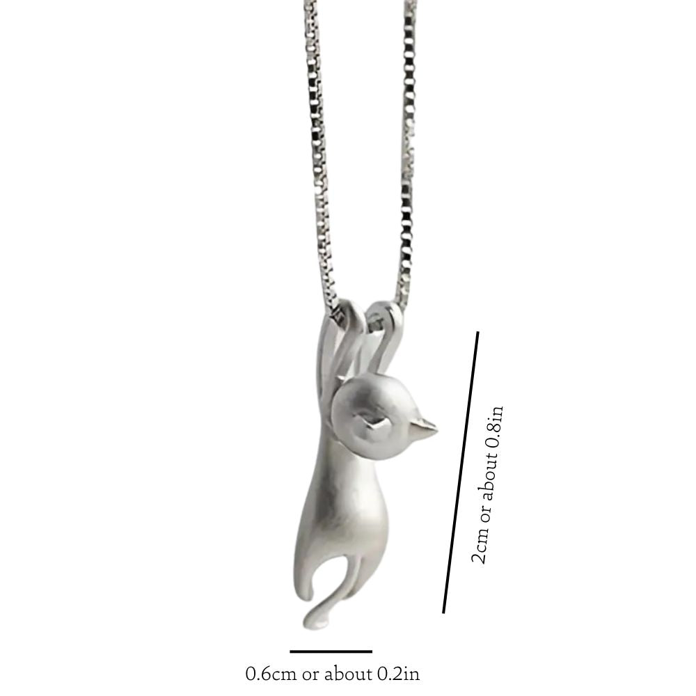 DANGLING KITTY NECKLACE - Alonna's Legging Land