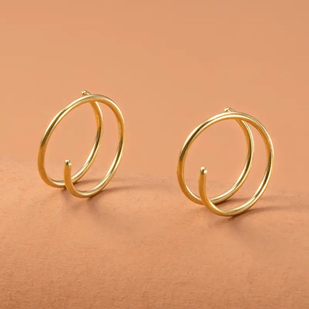 TINY TWIST EARRINGS (PAIR) - Alonna's Legging Land