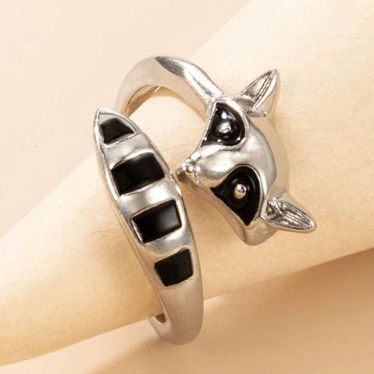 RACCOON RING (ADJUSTABLE) - Alonna's Legging Land