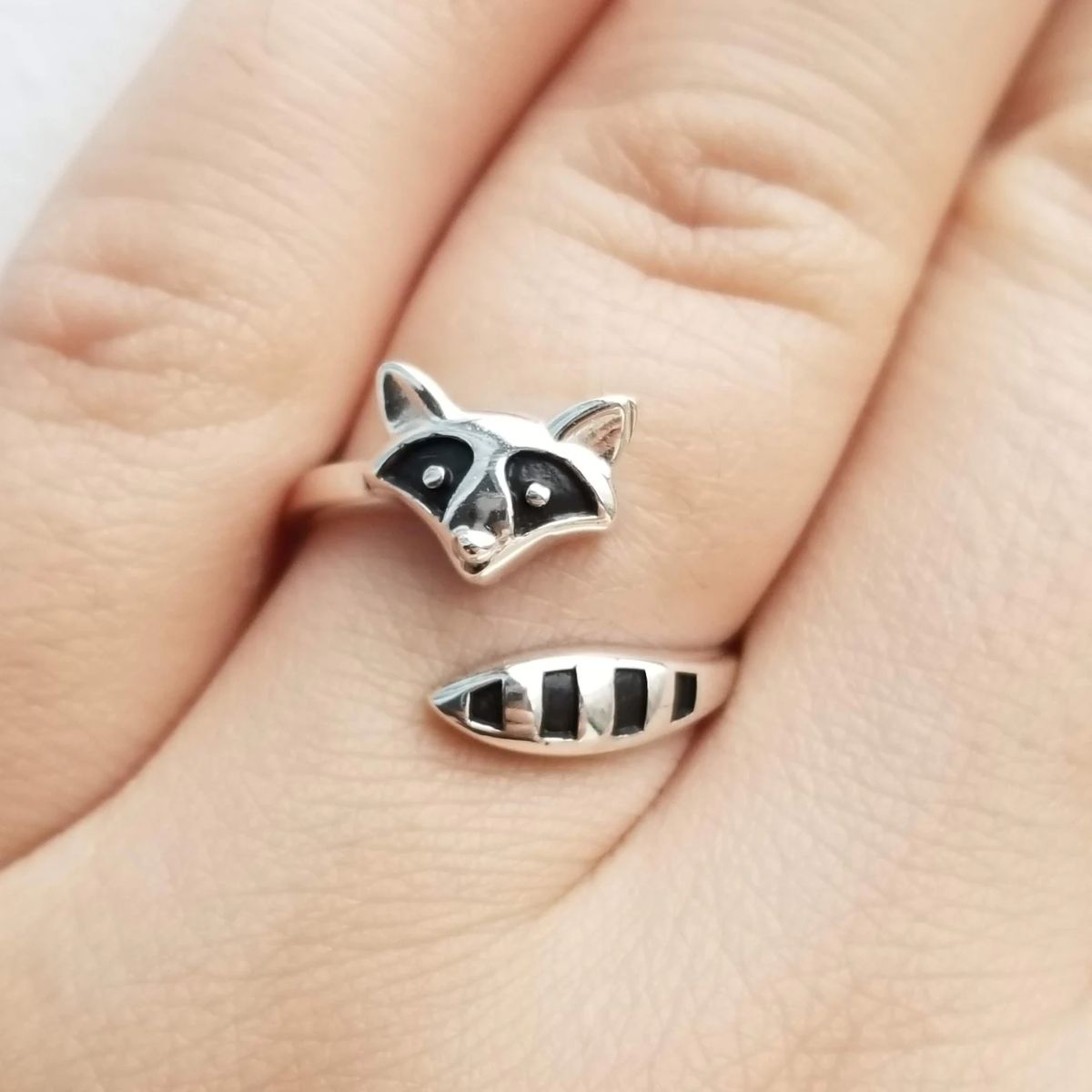 RACCOON RING (ADJUSTABLE) - Alonna's Legging Land