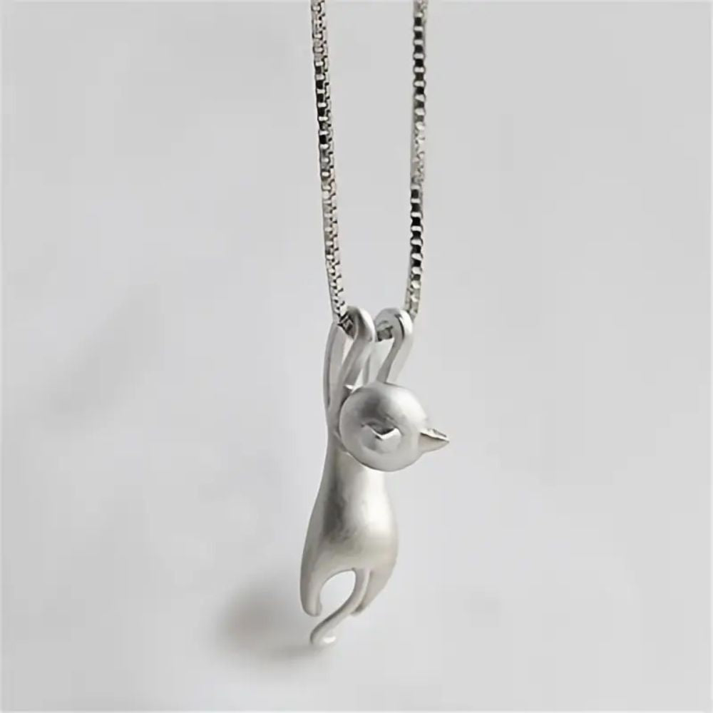DANGLING KITTY NECKLACE - Alonna's Legging Land
