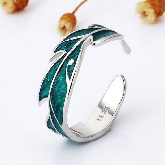 PLANTAIN LEAF RING (ADJUSTABLE) - Alonna's Legging Land