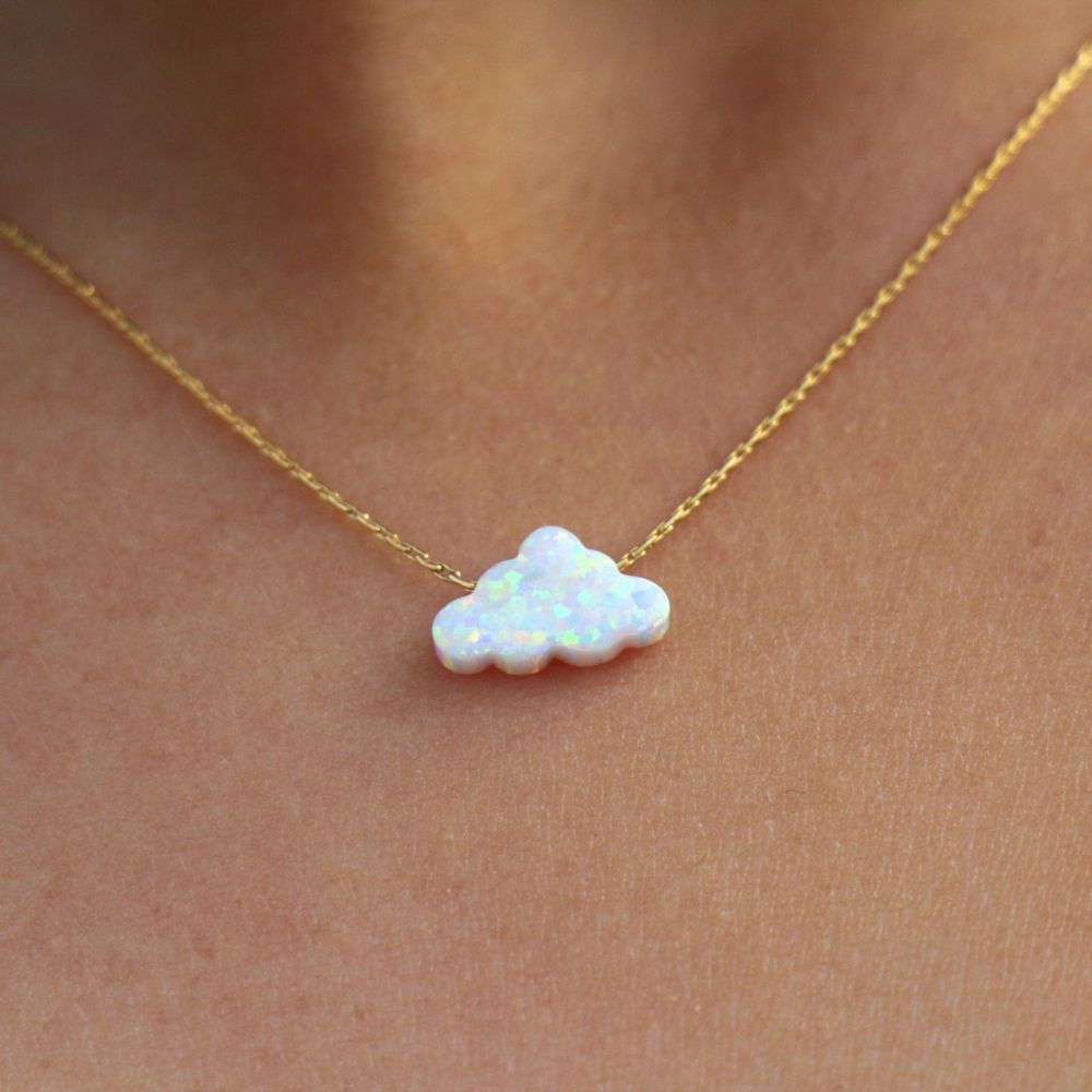 OPAL CLOUD NECKLACE - Alonna's Legging Land