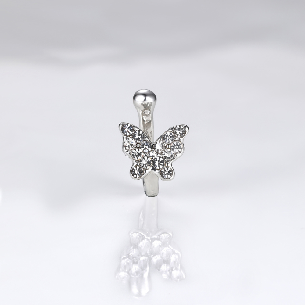 BUTTERFLY NOSE RING - Alonna's Legging Land