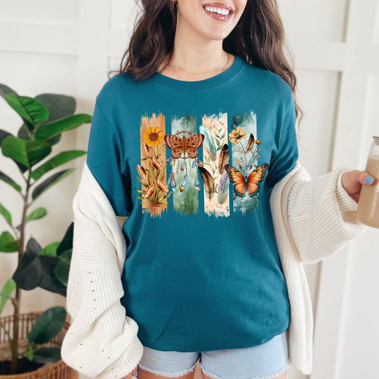 Boho Brushstroke Butterfly