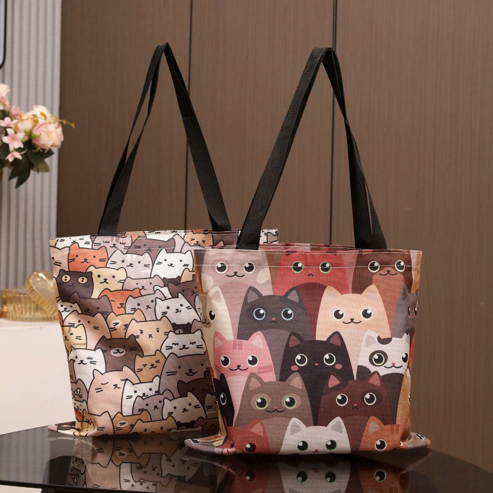 CUTE CAT TOTE BAGS - Alonna's Legging Land