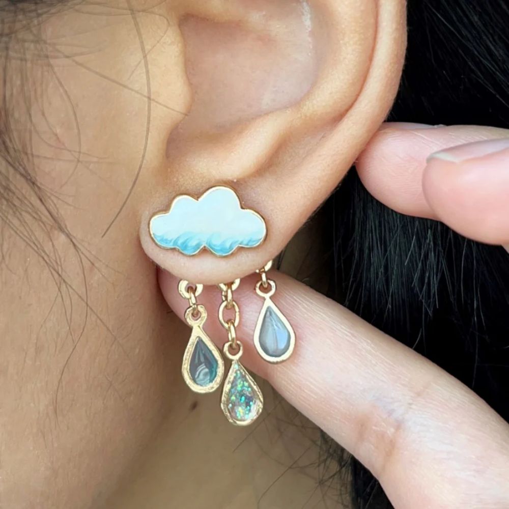 RAINDROP EARRINGS (PAIR) - Alonna's Legging Land