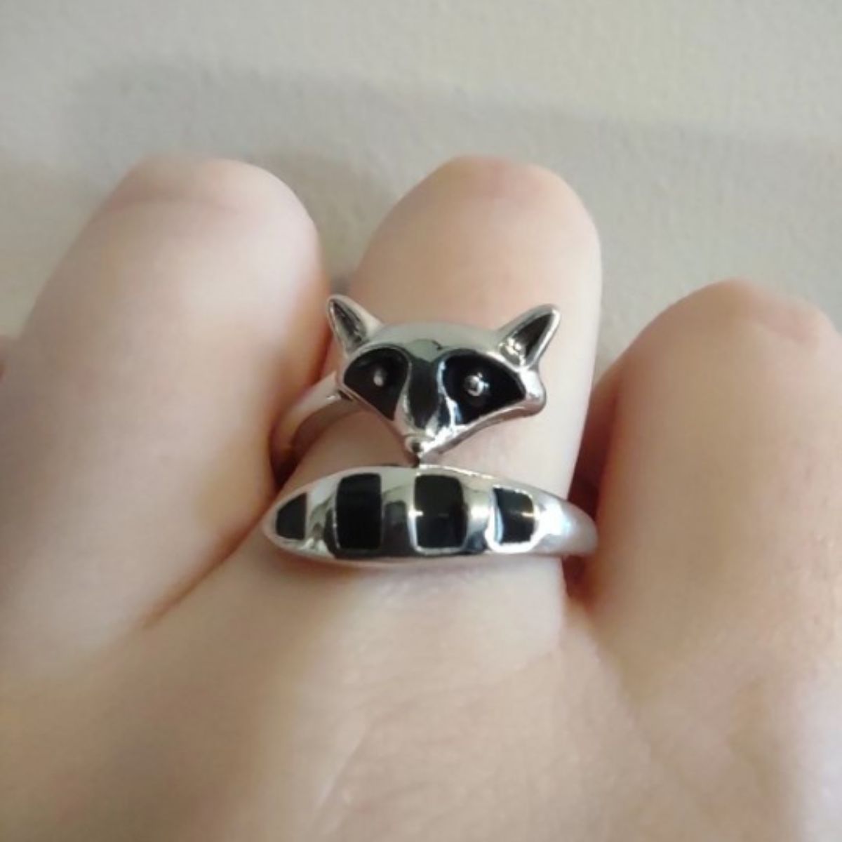 RACCOON RING (ADJUSTABLE) - Alonna's Legging Land