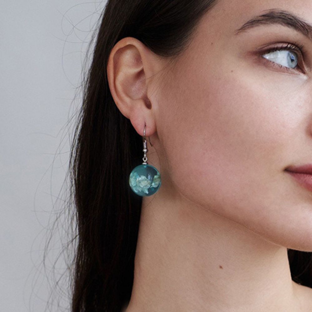 SKY GLOBE EARRINGS (PAIR) - Alonna's Legging Land