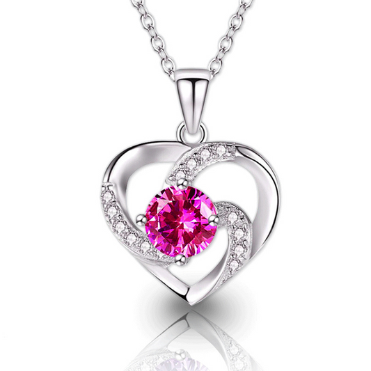 PENDANT HEART NECKLACE - Alonna's Legging Land