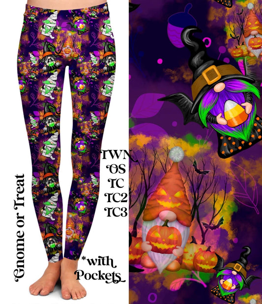 Gnome or Treat - Leggings with Pockets