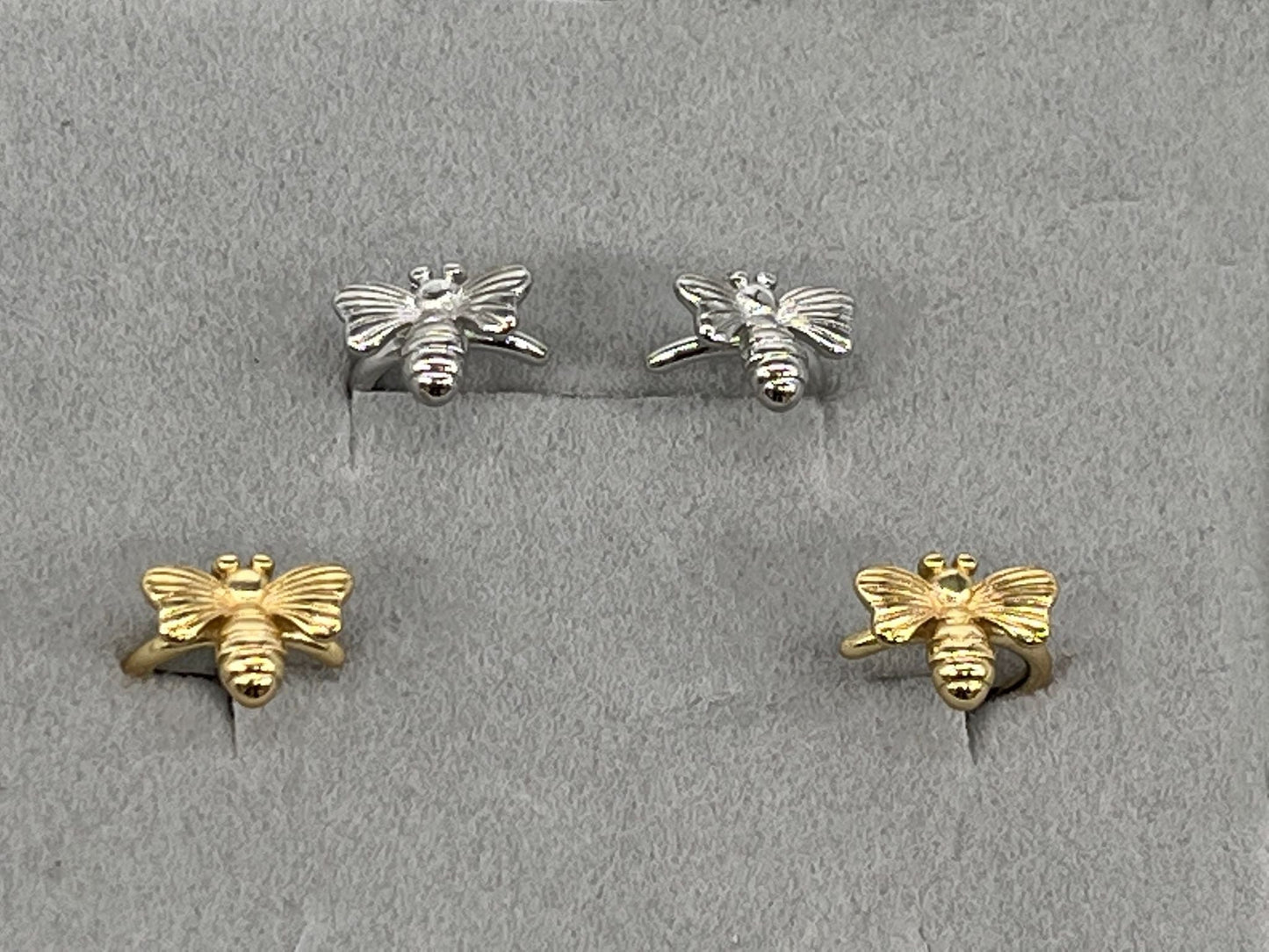 BEE EAR CUFFS (PAIR) - Alonna's Legging Land