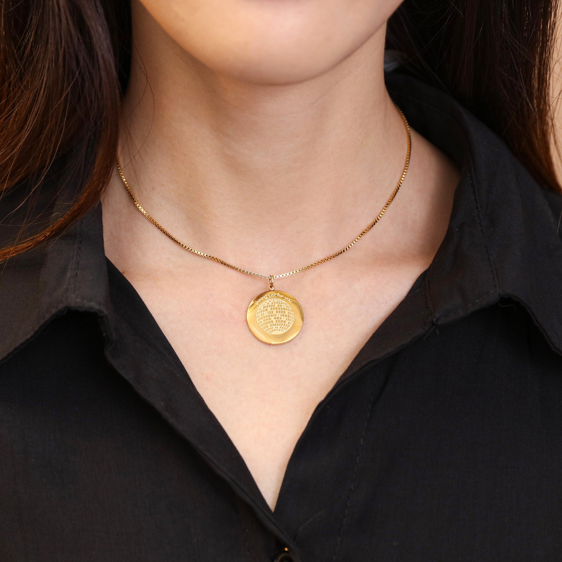 DISCOBALL NECKLACE - Alonna's Legging Land