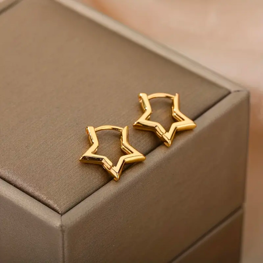 STATEMENT STAR EARRINGS (PAIR) - Alonna's Legging Land