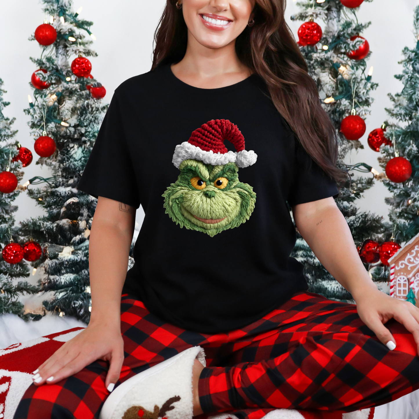 Yarn Grinch Graphic Tee