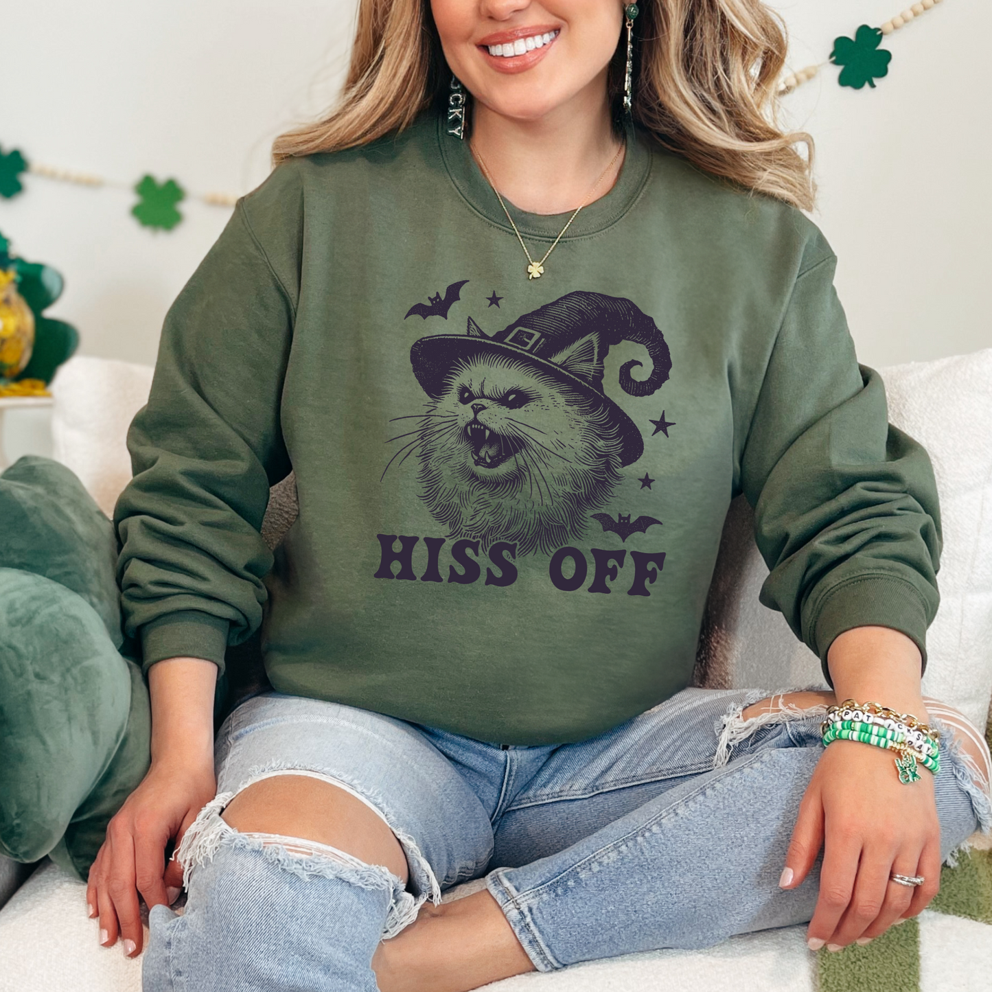 Hiss Off Ducks Sweatshirt