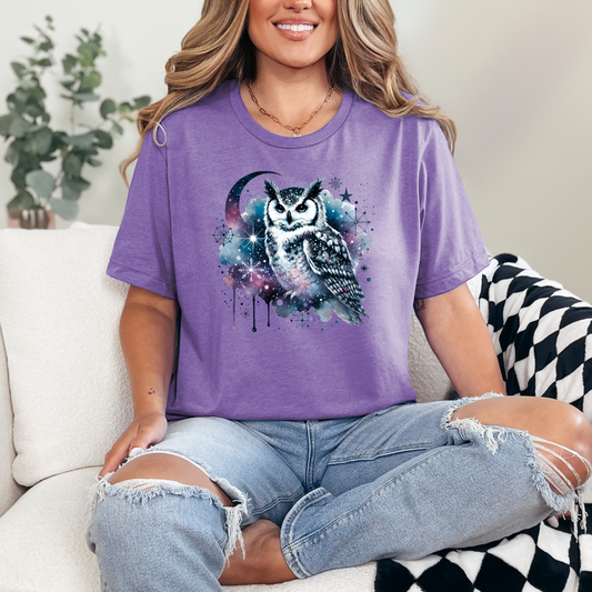 Celestial Owl Graphic Tee