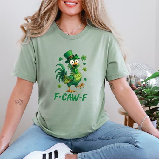 F CAW F St. Patrick's Graphic Tee - Alonna's Legging Land