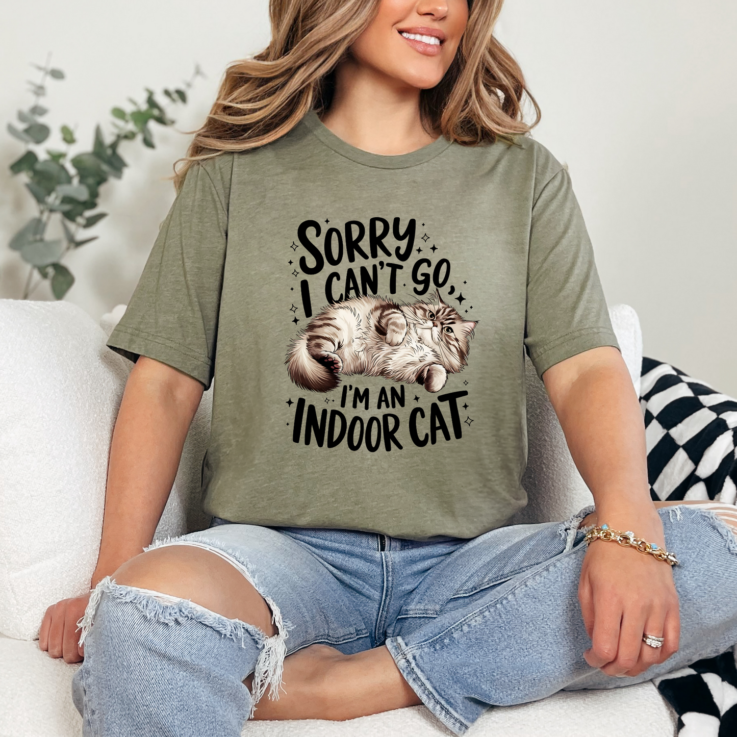 Indoor Cat Graphic Tee