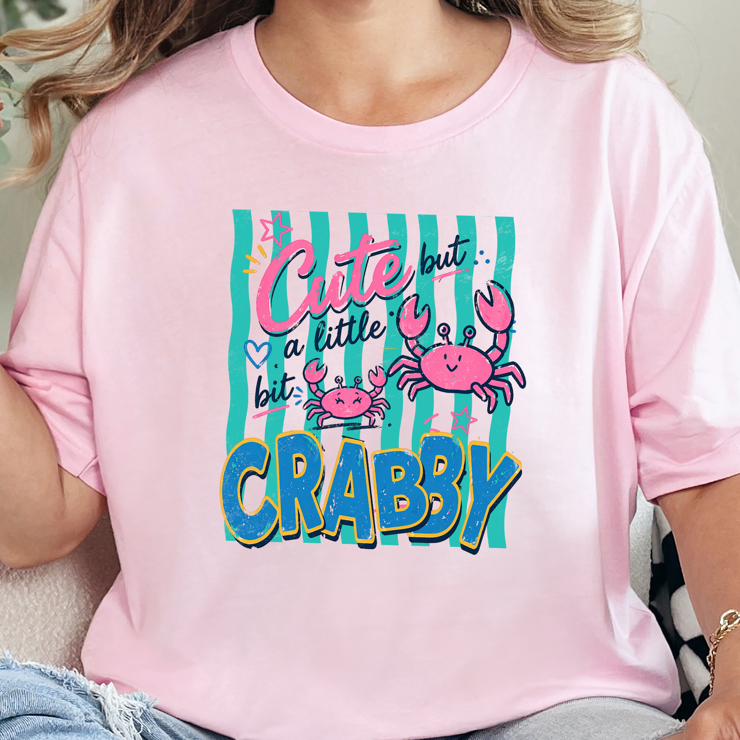 Cute But Crabby Graphic Tee