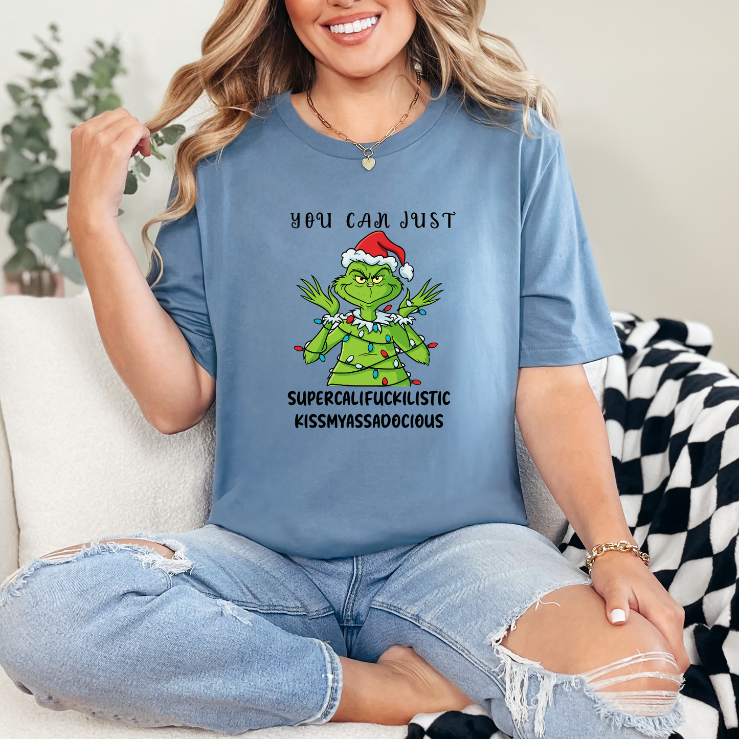 Grinch You Can Just Graphic Tee