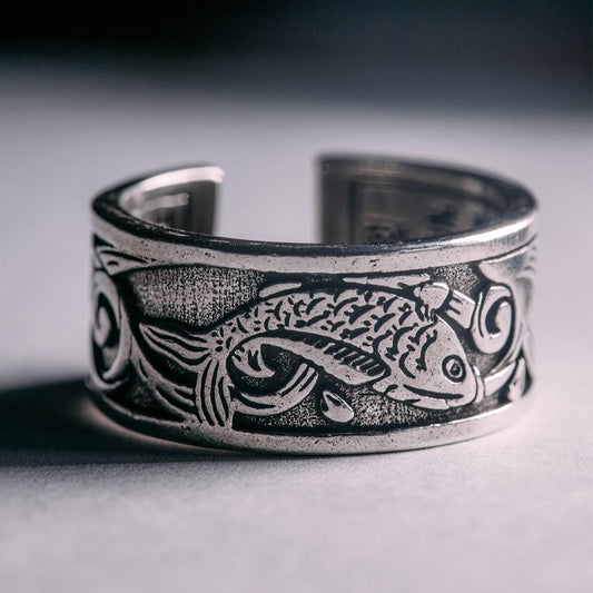 KOI FISH RING (ADJUSTABLE) - Alonna's Legging Land