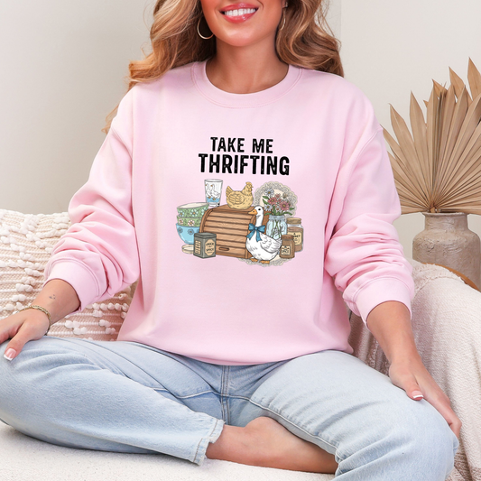 Take Me Thrifting Sweatshirt